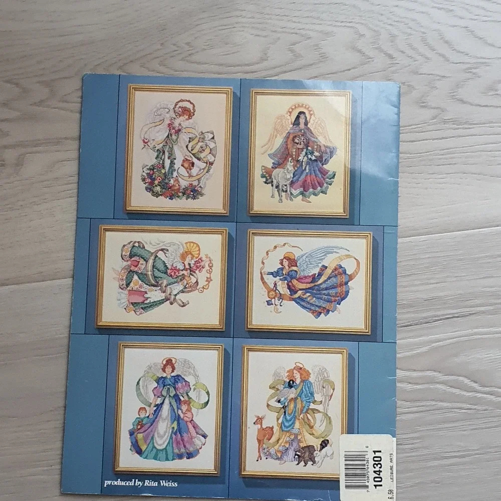Angels Cross Stitch Pattern Barbara Baatz American School of Needlework 3661